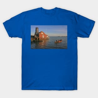 Arriving at Langstone Mill, November 2022 T-Shirt